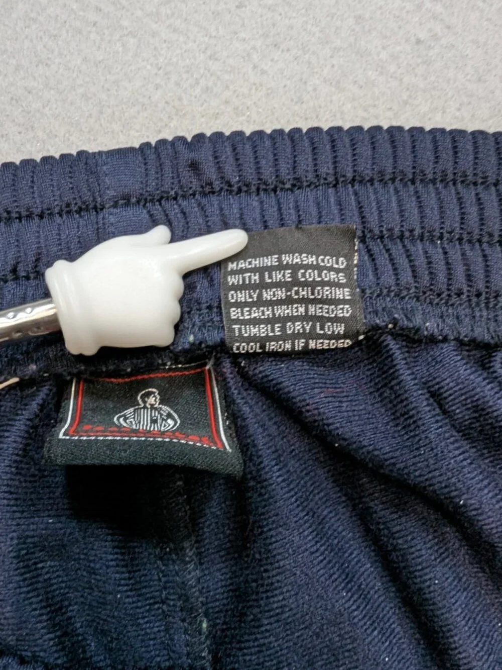 Vintage Foot Locker Navy Tearaway Snap Track Pants Men's M Y2K